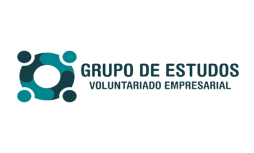 Logo Grupo de Estudos Voluntariado Empresarial — parceiro da Conexão Trabalho