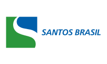 Logo Santos Brasil — cliente Conexão Trabalho